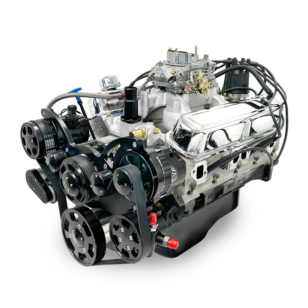 New BluePrint Small Block Chrysler 408 c.i. Crate Engine - Dressed, Drop in Ready longblock - BPC4085CTCKB